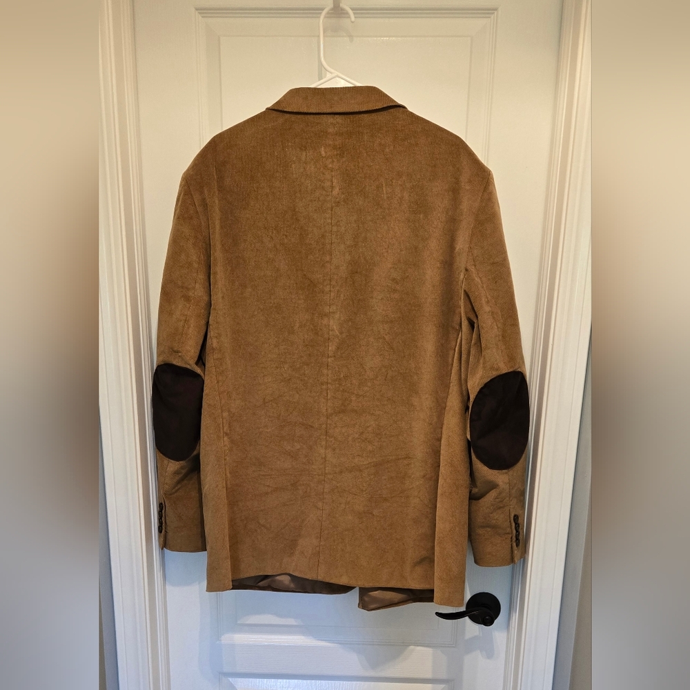 Courduroy Stafford Sport Coat in Wheat - Picture 5 of 9